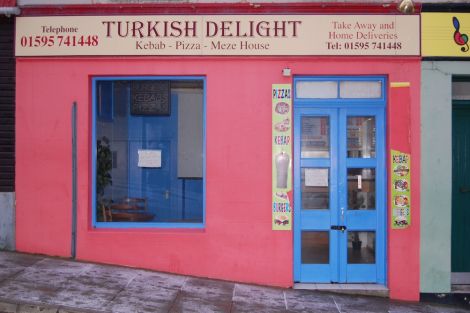 Turkish Delight kebab house remains closed until 15 February after being fined on Thursday. Pic. Shetnews
