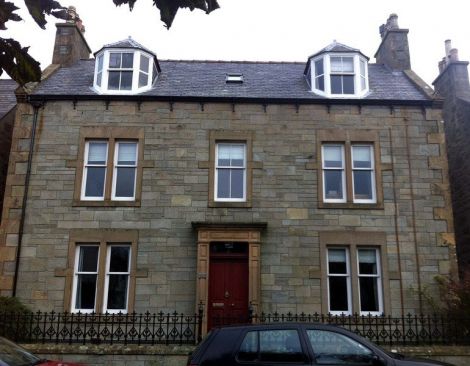 A five bedroomed house on Lerwick's St Olaf Street for sale for offers over £250,000. Photo Dowle, Smith & Rutherford