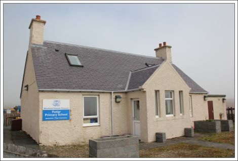 The primary school in Fetlar, which has been judged 'very good' on all counts.