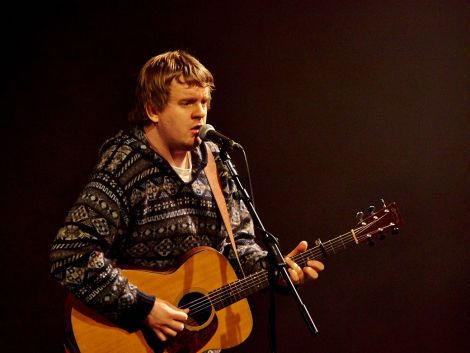 Danny Kyle award-winning local singer Arthur Nicholson delivered another excellent performance. Photo: Chris Brown