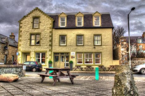 The Scalloway Hotel has been judged to have the best restaurant in the Scottish islands. Photo Anne Macdonald