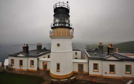 Sumburgh Lighthouse tower - Photo: Ronnie Robertson