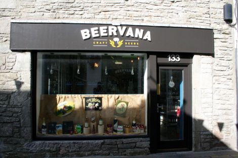 Beervana stocks a wide range of international beers and spirits. Photo: Chris Cope/ShetNews