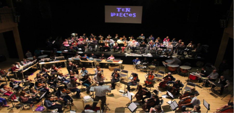 BBC Ten Pieces' event for primary pupils in March last year, featuring Shetland Community Orchestra, is to be reprised for secondary pupils next month.