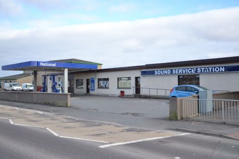 Sound Service Station has been taken over by J&G Shetland. Photo: Shetnews/Neil Riddell