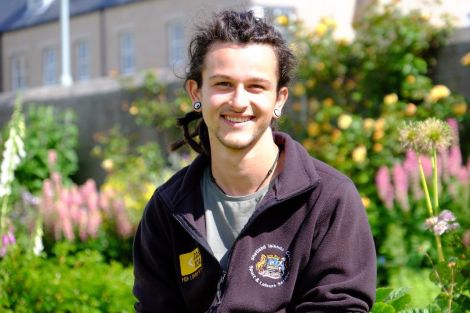 Blogging gardener Liam Anderson