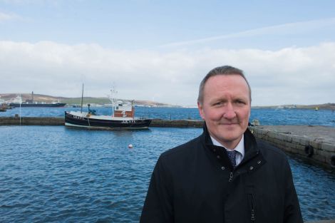 SIC economic development director Neil Grant says bringing 4G to Lerwick is a huge step.