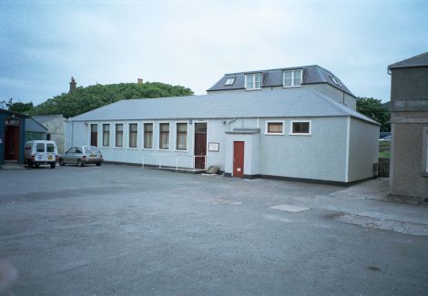 The old Shetland Archives building at King Harald Street. Photo: Shetland Museum and Archives.