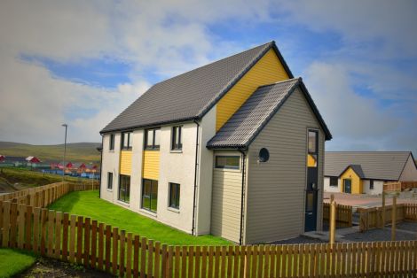 Hjaltland has plans to develop 123 homes in the next four years. Photo: Paul Leask / Hjaltland Housing Association