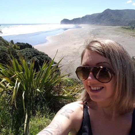 Donna Simpson is touring New Zealand in a camper van.