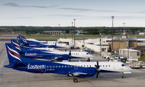Eastern Airways serves the oil and gas industry in the isles.